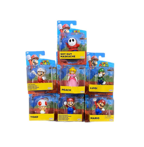 Super Mario: Mini Figures (2.5 inch) (16 per case)