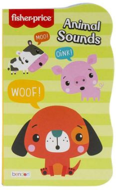 Fisher Price Animal Sounds 5 x 8 Board Book (6 per case)