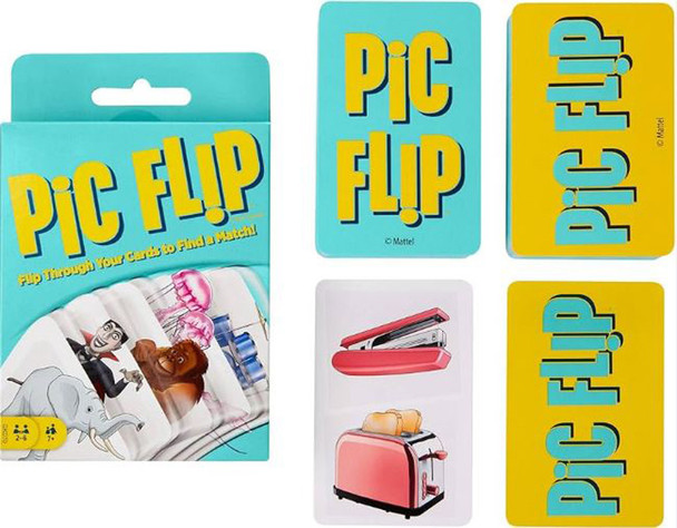 PIC Flip Matching Card Game (6 per case)