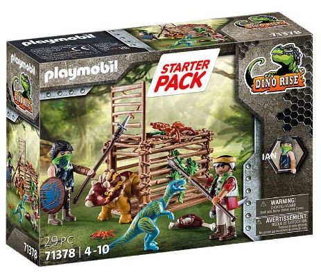 Playmobil 71378 Dino Rise Triceratops Release Team Starter Pack (3 per case)