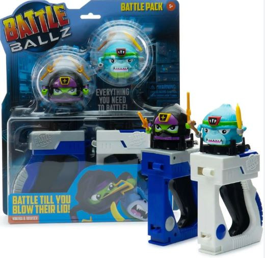 Battle Ballz Ninjika & Bruiser Battle Pack (2 PK)
