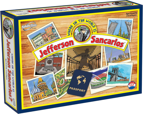 Where In The World Is Jefferson Sancarlos (3 per case)