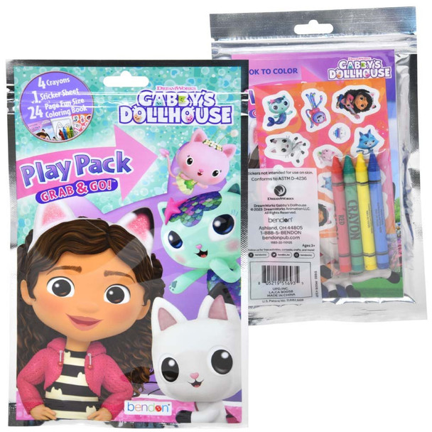 Gabby's Dollhouse Grab n Go Play Pack (6 per case)