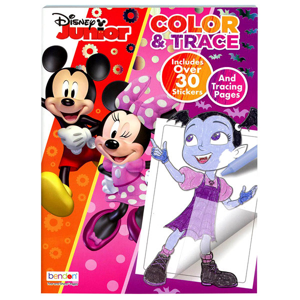 Disney Junior Color & Trace Prepriced $3.99 (6 per case - $1.50 each)