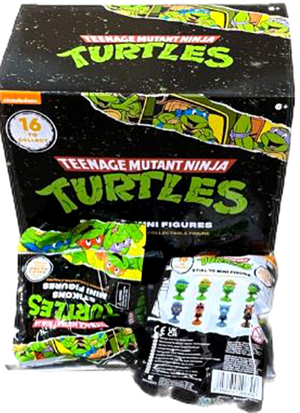 Teenage Mutant Ninja Turtles Mini Figure Blind Bag (24 pack)