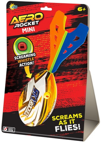 Flying Aero Rocket (similar to Hasbro Vortex) (6 per case) Similar to Hasbro Aero Howler Foam Ball