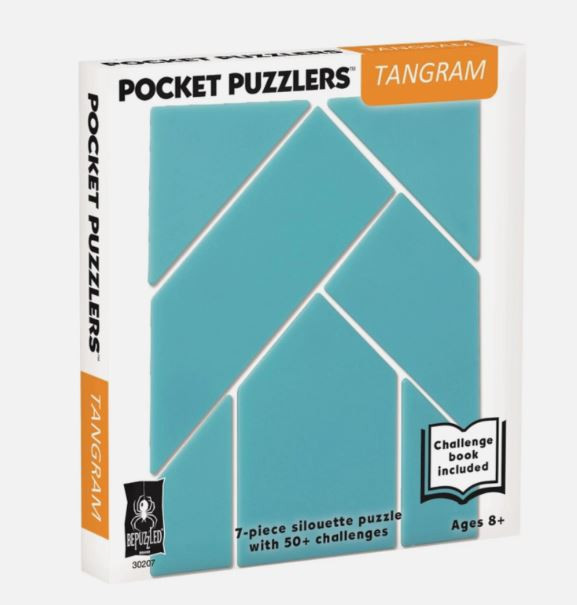 Pocket Puzzlers - Tangram - Bepuzzled (Minimum 6 units)