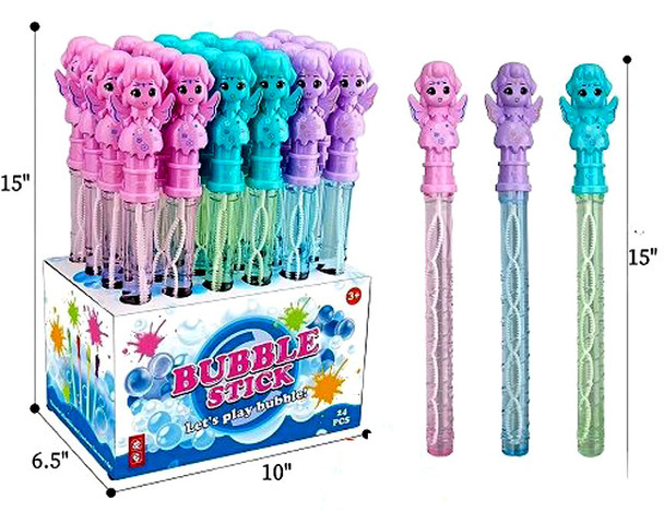 15 INCH Princess Bubble Stick (24 per case)