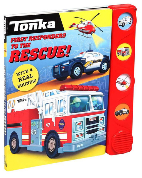 Tonka: First Responders to the Rescue! (4 button sound books)
