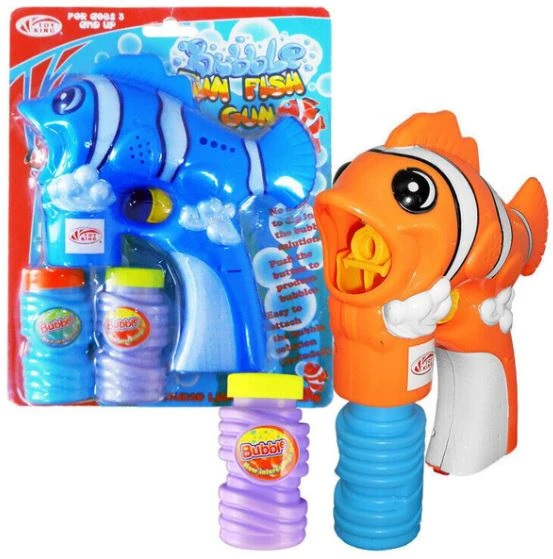 Clownfish Bubble Gun 6 Pack Assortment