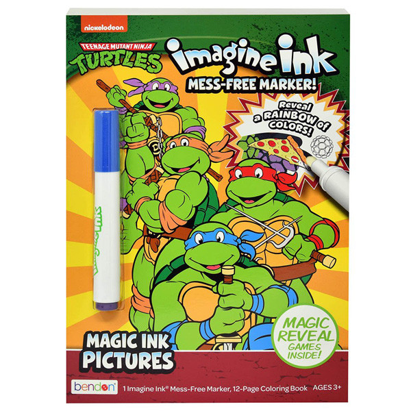 TMNT Imagine Ink Coloring Book (6 per case)