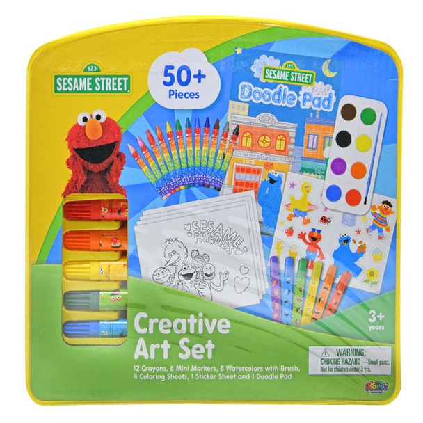 Sesame Street 50-Piece Art Set (6 per case)