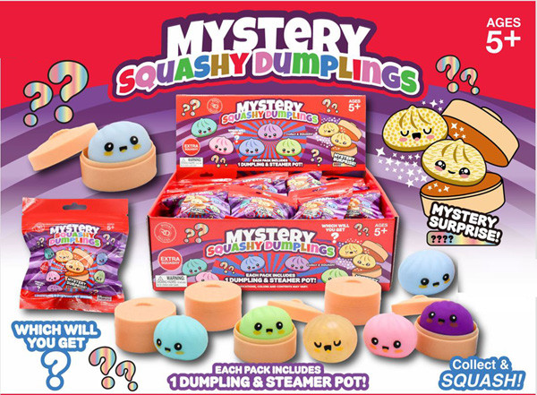 Mystery Squashy Dumpling in Blind Bag (36 per case - $3.00 each)