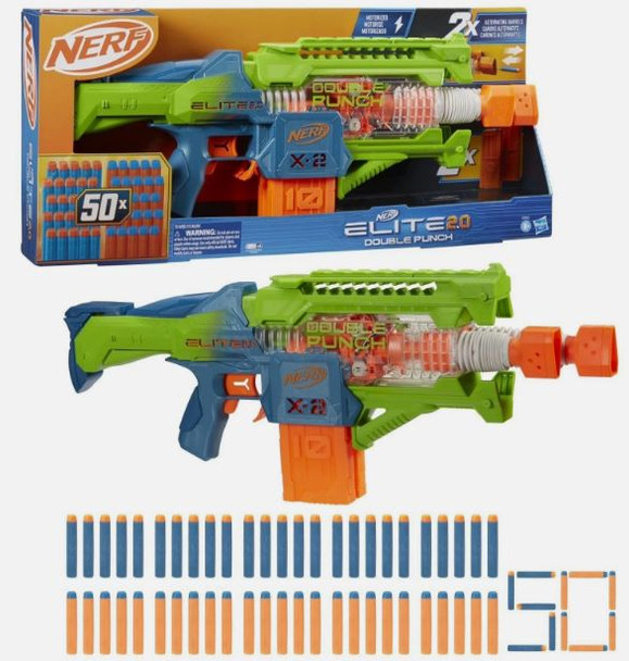 Nerf: Elite 2.0 Double Punch 50 Darts (1 per case)