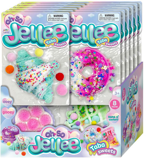 Ja-Ru Oh So Jellee Taba Sweets Squishy Fidget Toy (24 per case)
