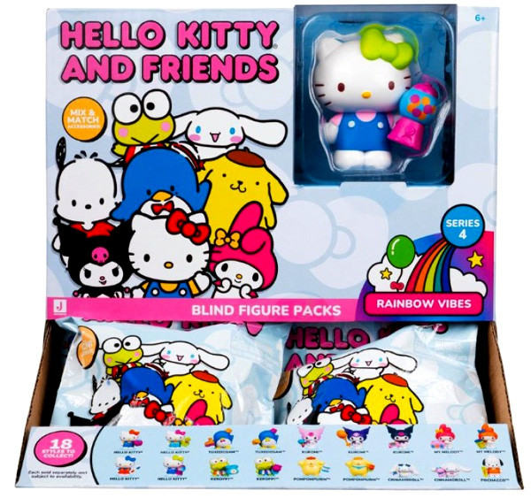 HELLO KITTY 2" Mystery Figures in PDQ (12 per case)