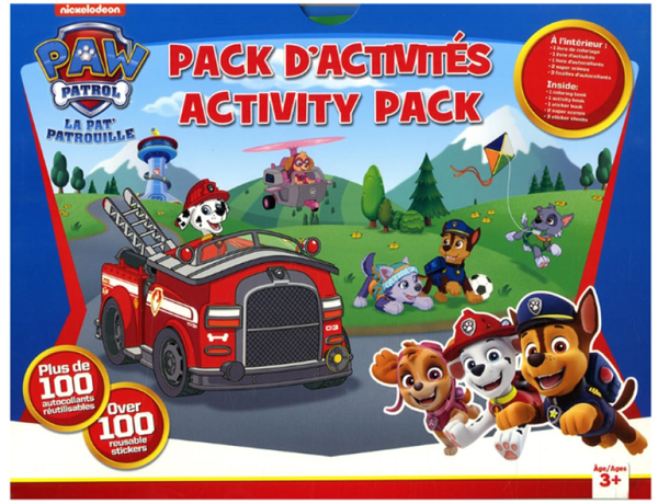PAW Patrol Bilingual Activity Pack (6 PER CASE)