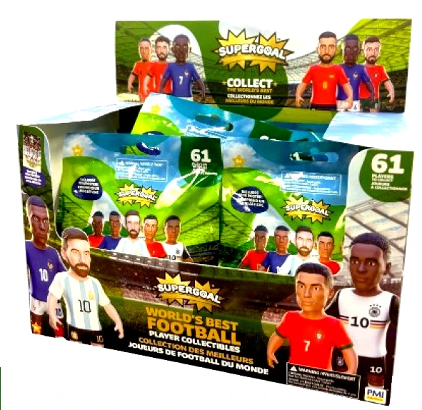 Supergoal Soccer Action figure in Blind Bag with Display (24 per Display)