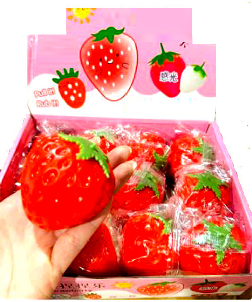Strawberry Flour Squishy (12 PER DISPLAY)