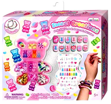 Sweet Creations Gummy Bears Nail Art Giftset (6 per case)
