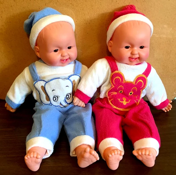 20" Toddler Baby Doll Assortment (3-Pack)