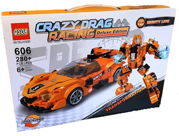 Crazy Drag Racing Deluxe Edition (Mighty Lion Series)(2 Pack)