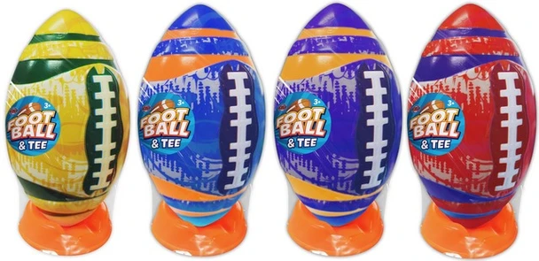 Mini Foam Football & Kicking Tee Set
