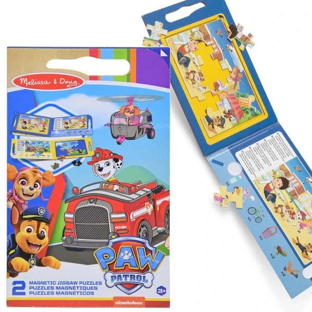 Melissa & Doug PAW Patrol Take-Along Magnetic Jigsaw Puzzles