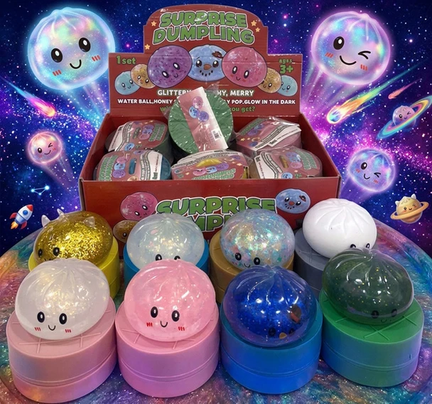 Surprise Dumpling Sensory Toy Squishy
