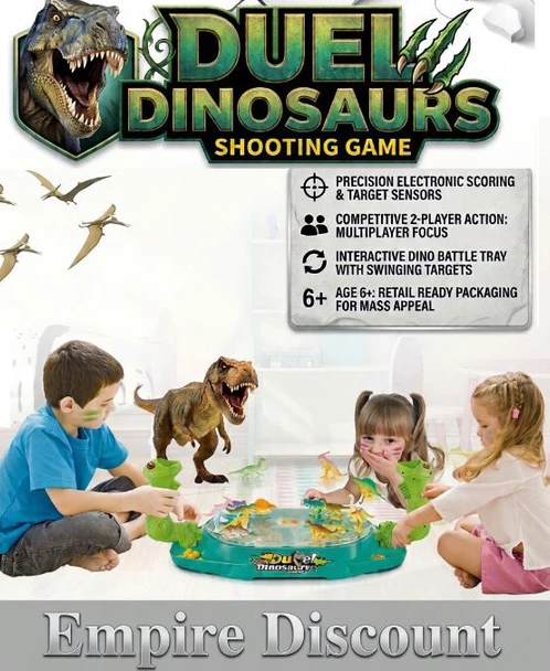 Duel Dinosaurs Shooting Game,
