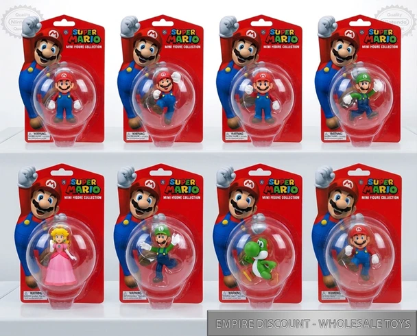 Super Mario Mini Figure Collection.