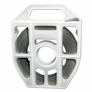 Band-It C206C9-P900 Band-It 201/301Ss .75"X.03"X100' Tote W/Poly Blk