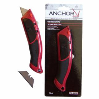 Anchor Brand 102-AB-2600 Anchor 10 Piece Auto Load Utility Knife