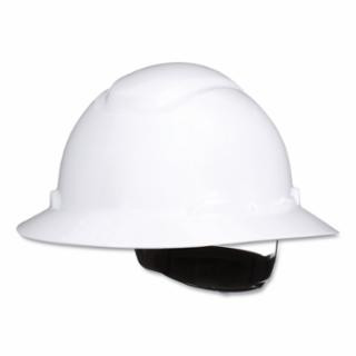 3M 7100240027 Full Brim Hard Hat H-801Sfr-Uv White 4-Point