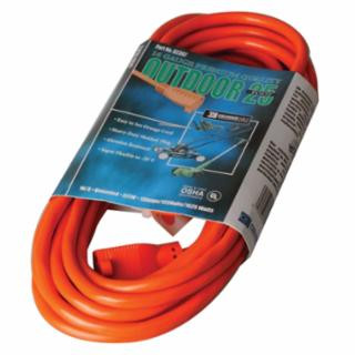 Southwire 2307SW8803 25' 16/3 Sjtw-A Orange Ext. Cord 3-Cond. Rou