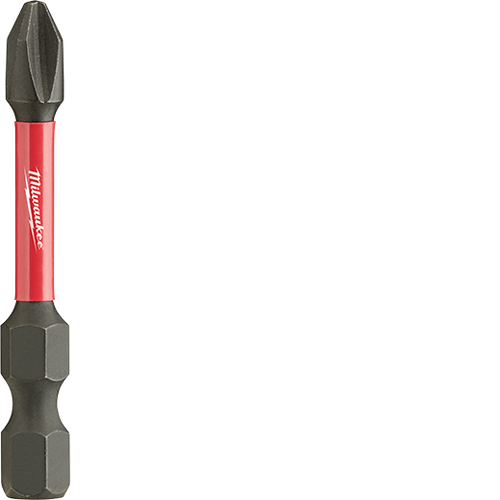 Milwaukee 48-32-4762 SHOCKWAVE 2 in. Impact Phillips #2 Power Bits-Bulk 25