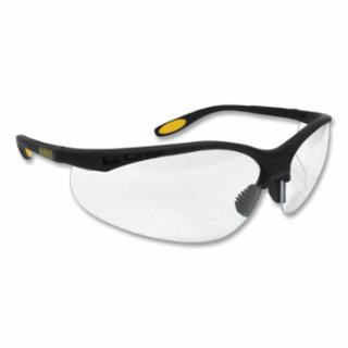 Dewalt DPG59-130D Reinforcer Rx Safety Glass-Blk/Clr-3.0
