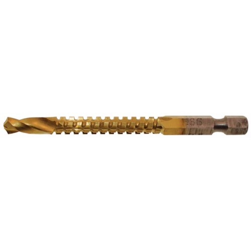 Alfa Tools DSH50113TN 1/4" Drill Router Hex Shank Tin Coated