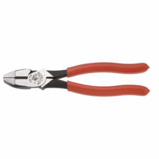 Klein Tools HD2000-9NE Heavy-Duty Linemans Pliers, Thicker-Dipped Handle