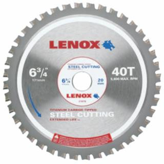 7-1/4" 40T STEEL METAL CUTTING SAW BLADE