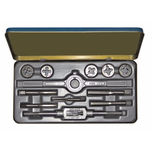 Alfa Tools TDS66012 12pc Tap & Die Set