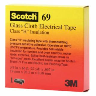 3M 7000145501 69 1/2X66 Glass Cloth Tape (1 RL)