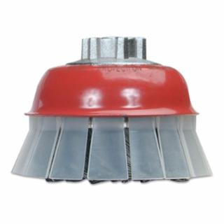 Norton 66252833496 Knotted Cup-Single Row W/Bridle 4X.020X5/8-11