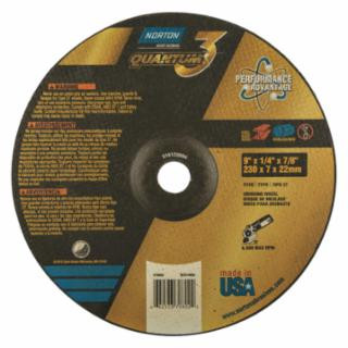 Norton 66253370802 Sg20Q-9"X1/4"X7/8"-T27 Nor-Quantum3 (20 EA)