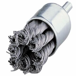 Norton 69936653316 Stem Mounted Knot End Brush 3/4X.020X1/4 Shank
