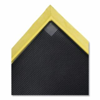 Notrax 351S3239YB Mat351 Sani-Trax Plus 32X39 Black/Yellow