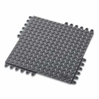 Notrax 570SC018BL Mat570 De-Flex 18X18 8/Cs Black