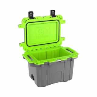 Pelican 50Q-1-DKGRYEGRN Im 50Qt Elite Cooler Dkgry/Egrn