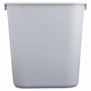 Rubbermaid Commercial FG295700GRAY Lg Rect Wstbskt