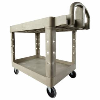 Rubbermaid Commercial FG452088BEIG Hd Ergo Utility Cart Medbeig